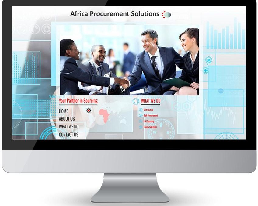 Expert Services Website Design – Africa Procurement Solutions based in Johannesburg