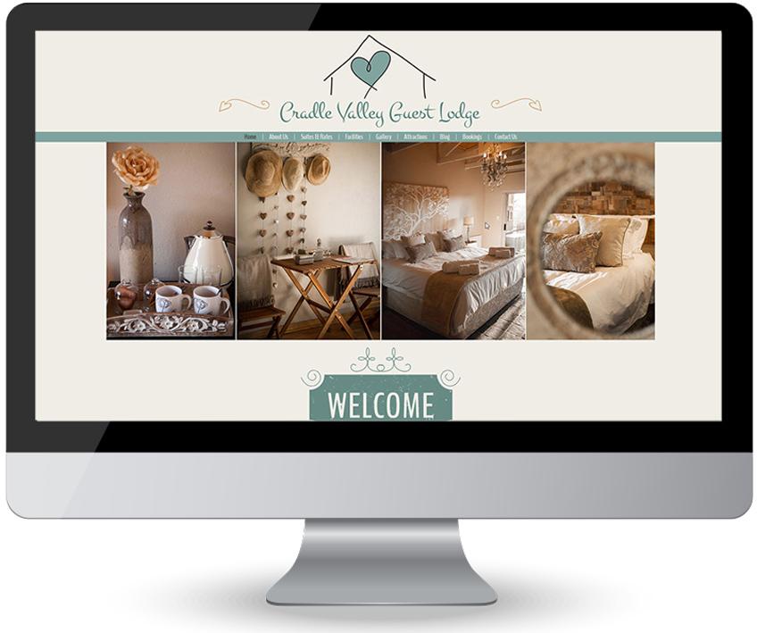 Website Design – Cradle Valley Guest House – Cradle Valley/ Muldersdrift / Cradle of Humankind