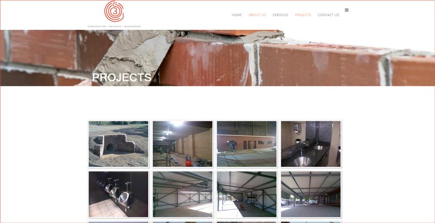 home improvement website design