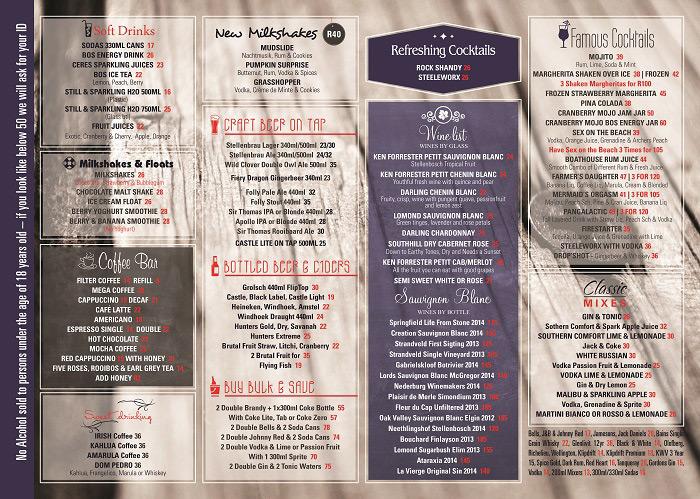 Menu Graphic Design