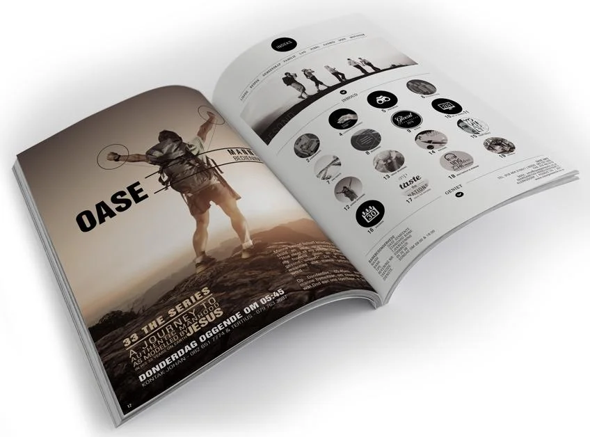 Magazine Publication Design and Layout – Oase Magazine 2015