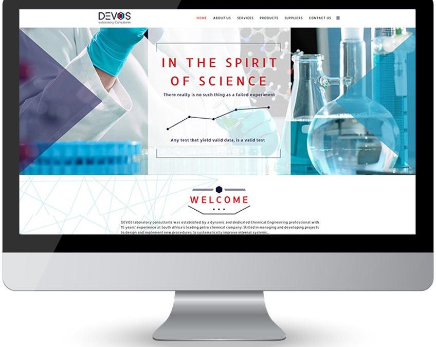 Devos Laboratory – Graphic and Website Design