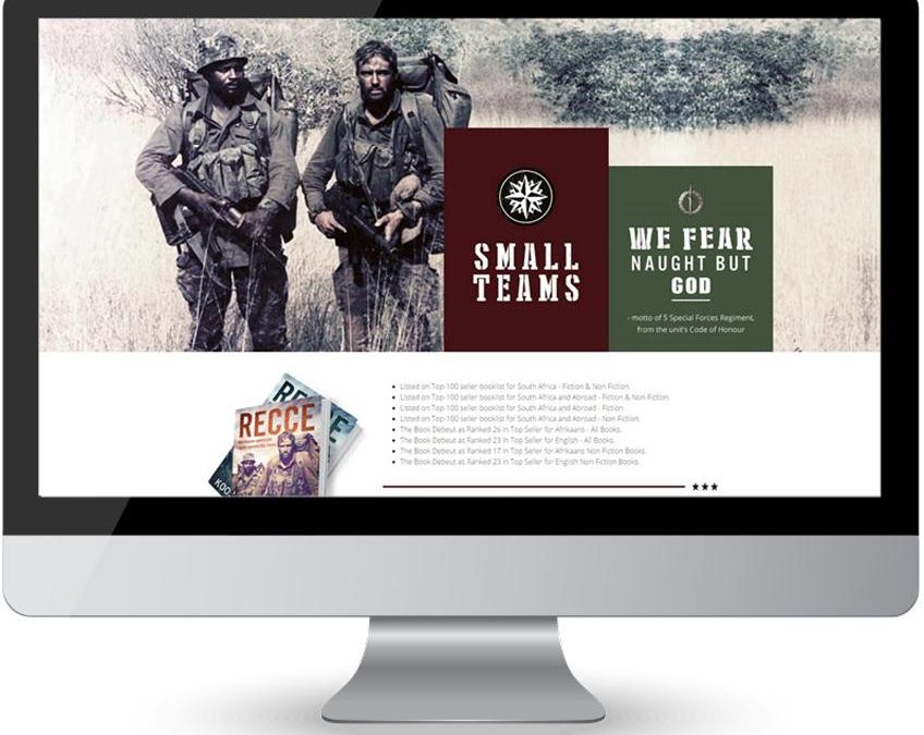 Recce Book Launch Marketing Website