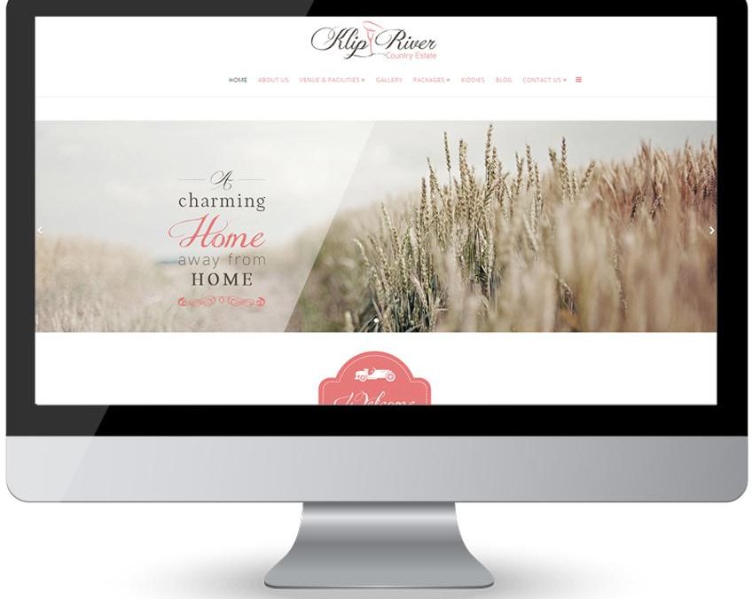 Klip River Country Estate – Beautiful Web Design