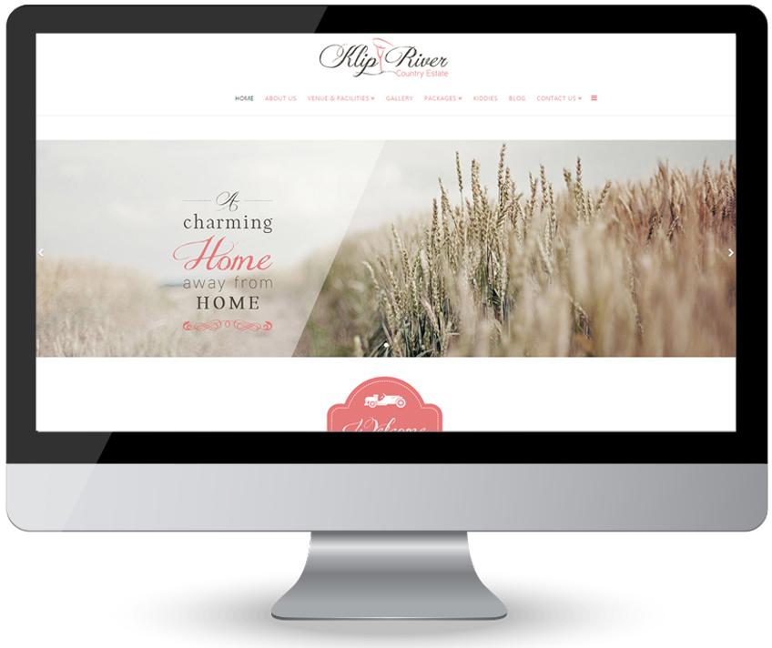 wedding venue web design inspiration