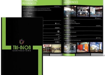 Electrical Contractor Company Profile Design