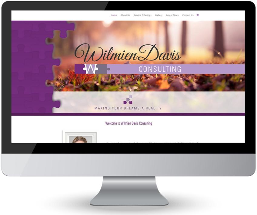 Wilmien Davis Consulting – Website Design