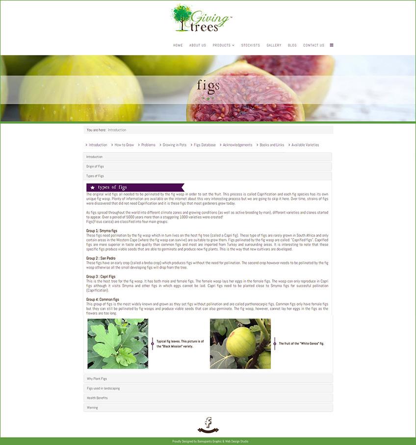 growing trees about products