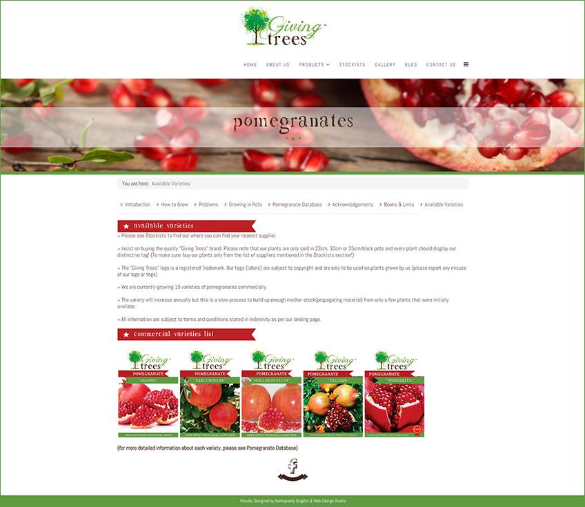 growing trees variaties