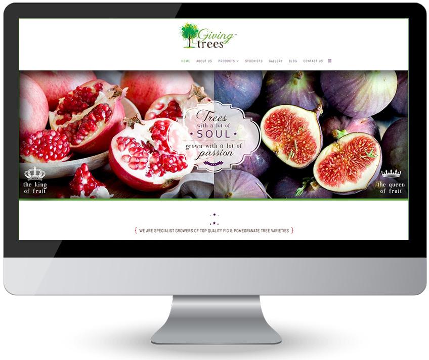 screen Web Design giving trees