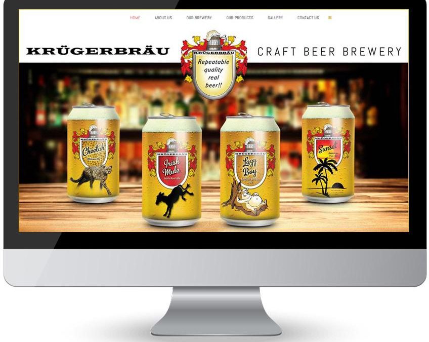 Kruger Brau Craft Beer Brewery – Web Design Sasolburg