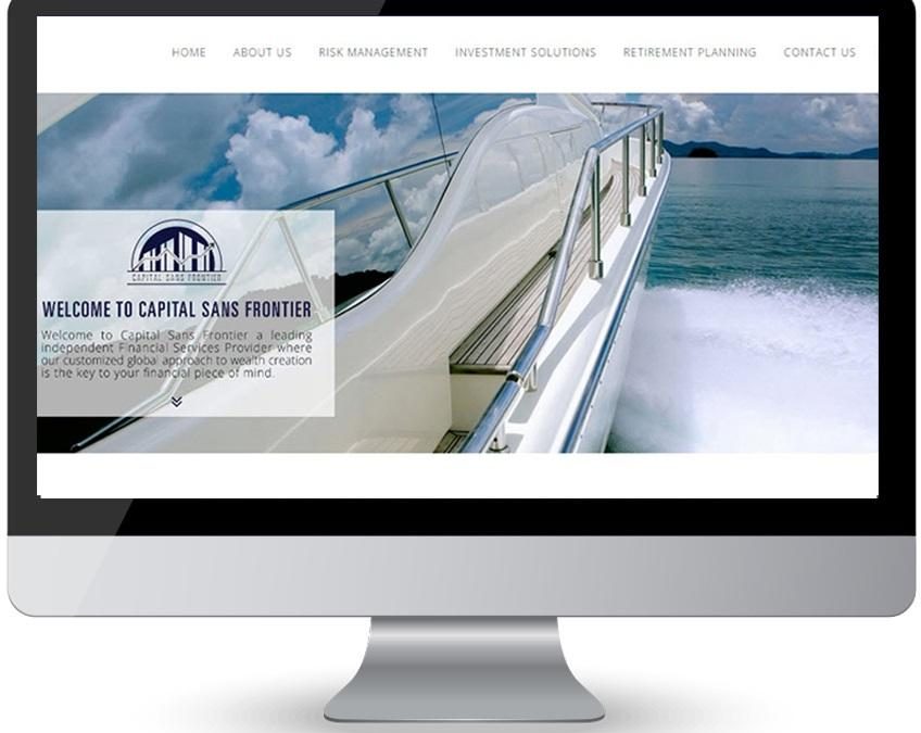 Capital Sans Frontier – Web Design Gauteng