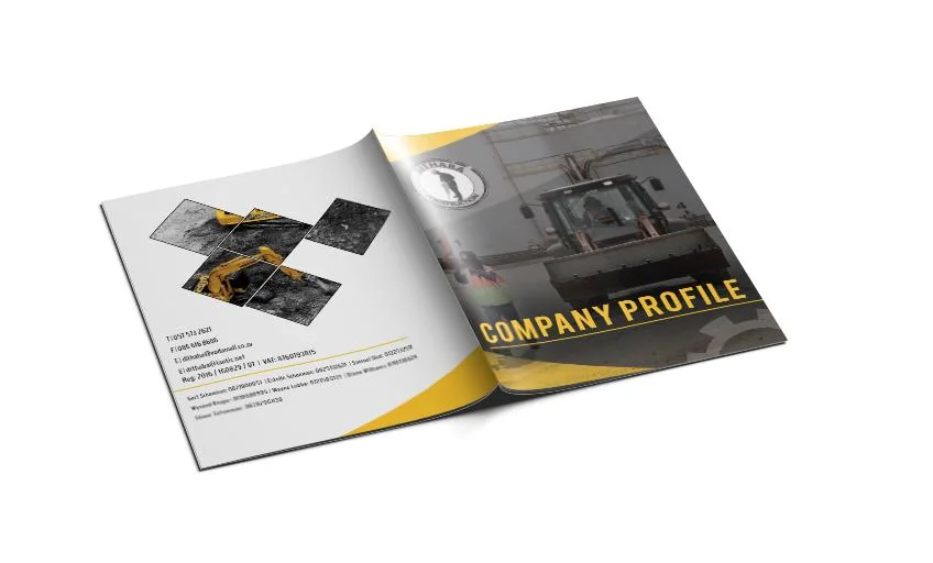 A4 Brochure Mockup 3