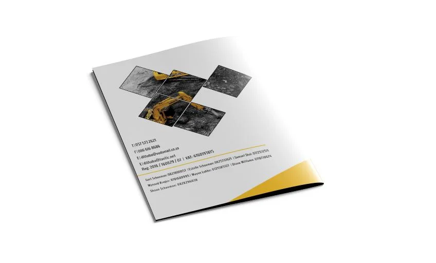A4 Brochure Mockup 4