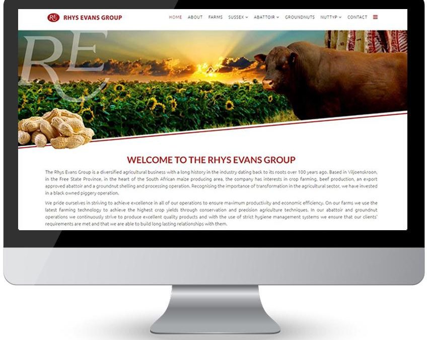 The Rhys Evans Group – Web Design Free State