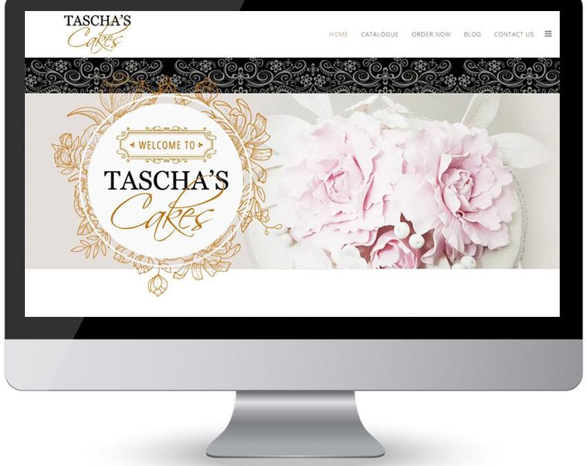 Tascha’s Cakes – Web & Catalogue Design Gauteng