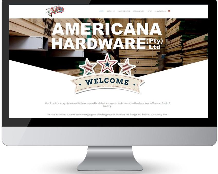 Americana Hardware – Web Design Gauteng