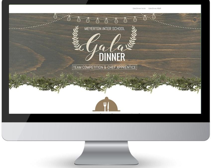 Gala Dinner – Corporate Function Invite Website