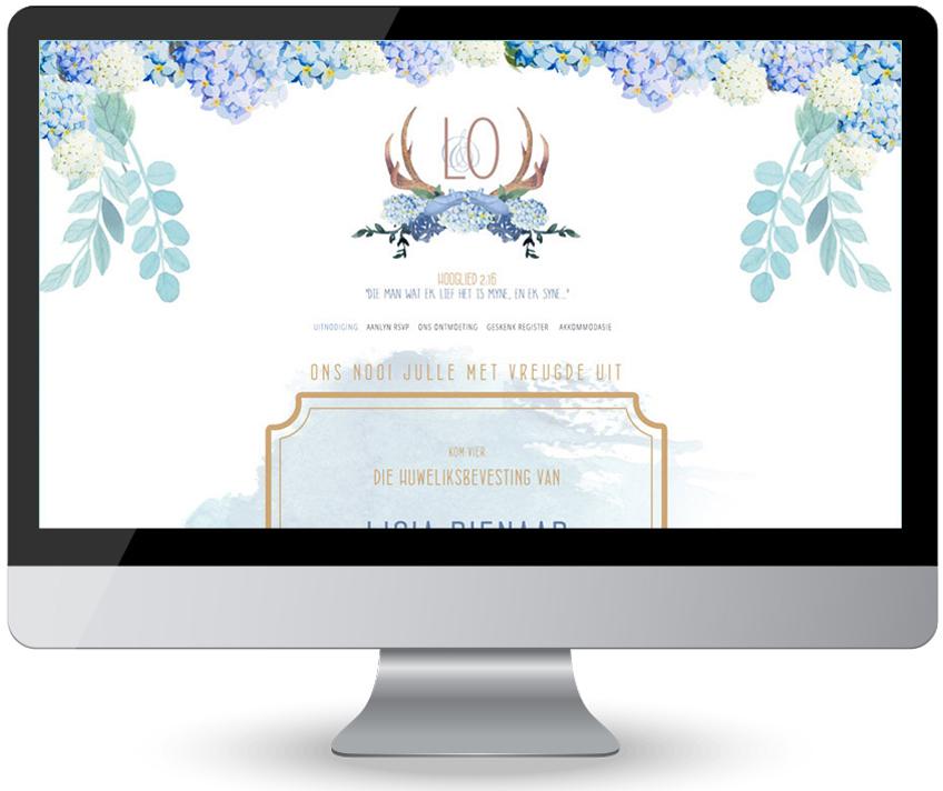 Floral Classic – Custom Wedding Invite Website