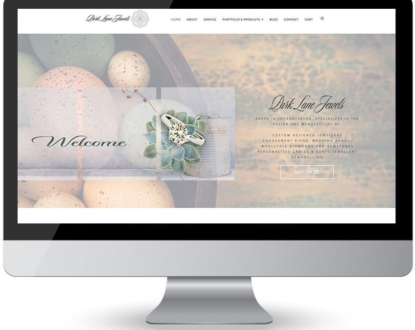 Park Lane Jewels – Product Website Design Gauteng