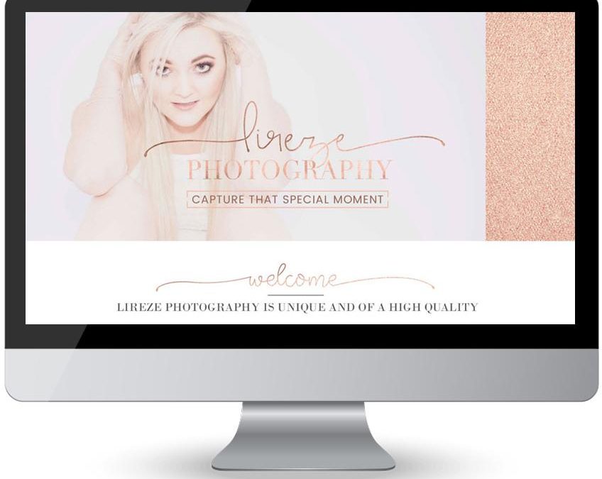 Lireze Photography Website – Web Design Gauteng