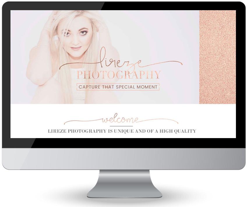 Lireze Photography Website – Web Design Gauteng