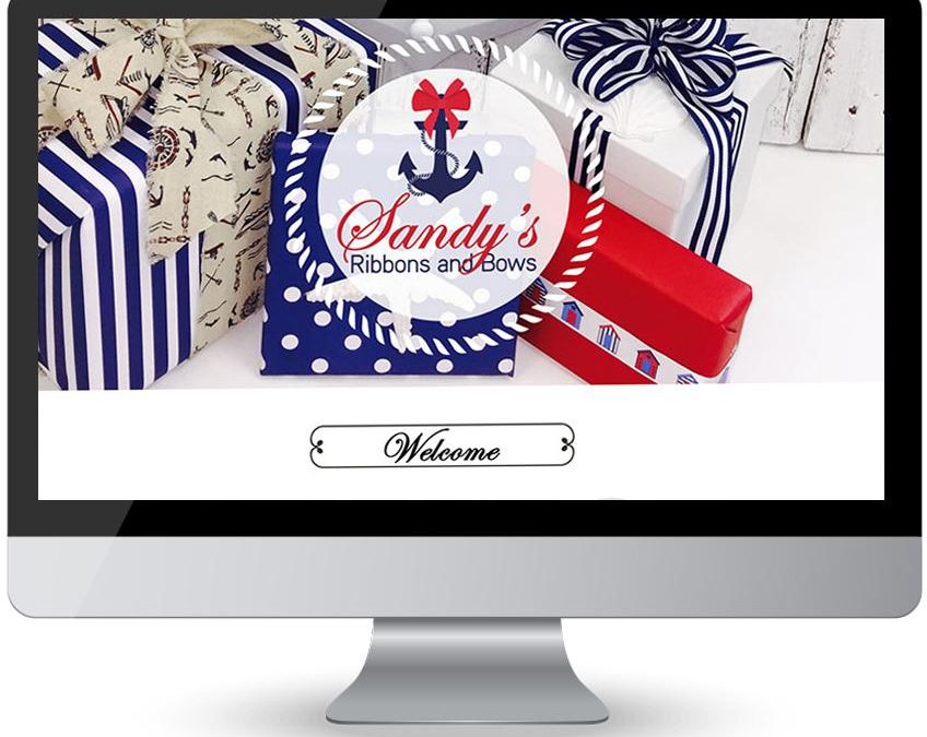 Sandy’s Ribbons and Bows Website – Web Design Gauteng