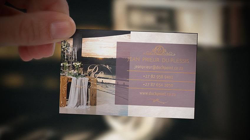 Duckpoint Vaal River Wedding and Function Venue-Corporate Identity Design