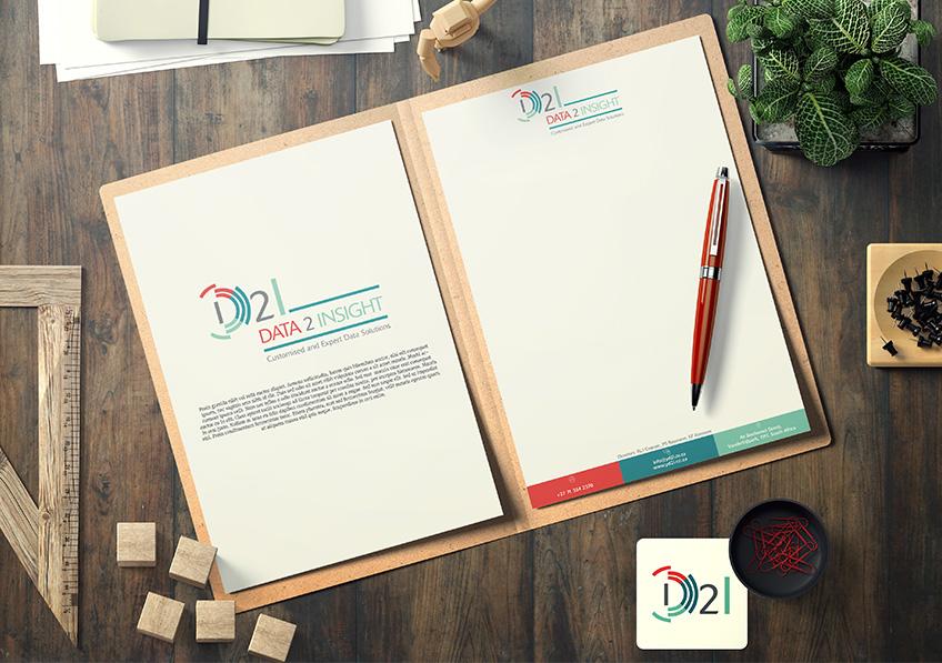 bunnypants data2sight letterhead design