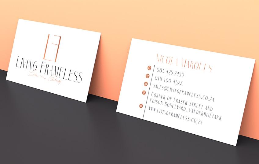 bunnypants living frameless business card