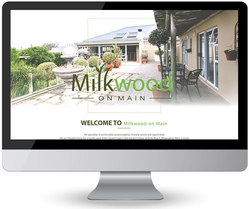 screen web design milkwood on main