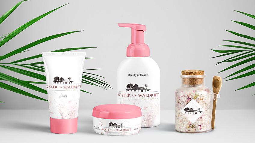 wow guest farm vereeniging logo design cosmetic products