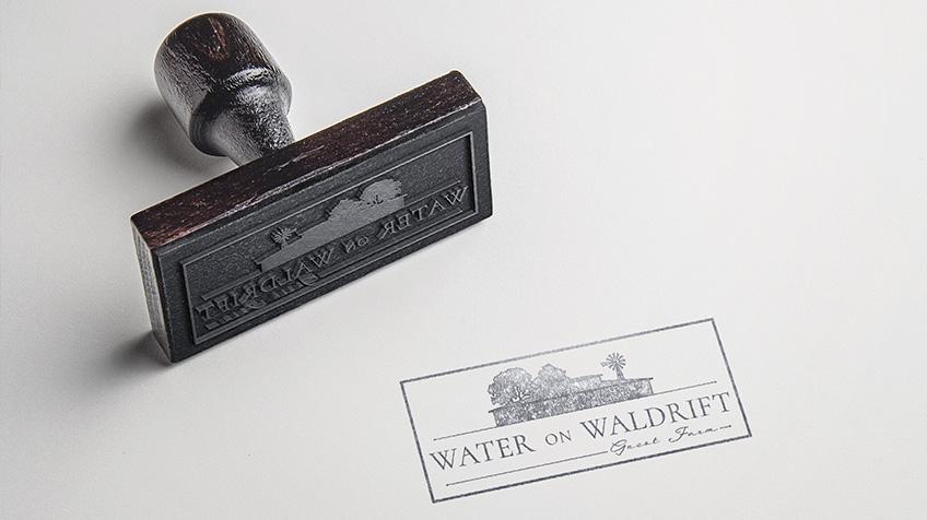 wow guest farm vereeniging logo design rubber stamp