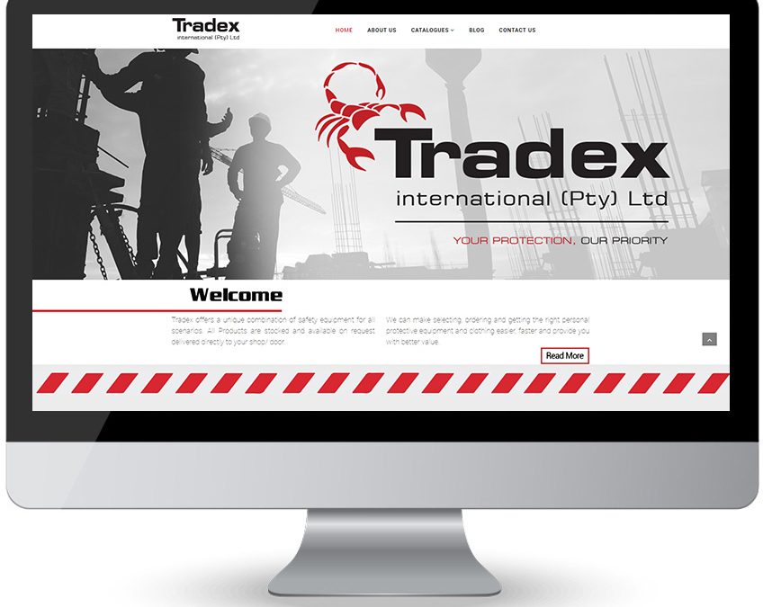 Tradex International – PPE Supplier – Web Development