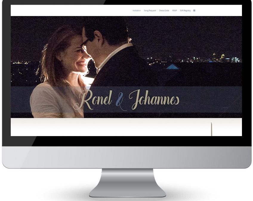 Landman Wedding – Wedding Website and Stationery Design