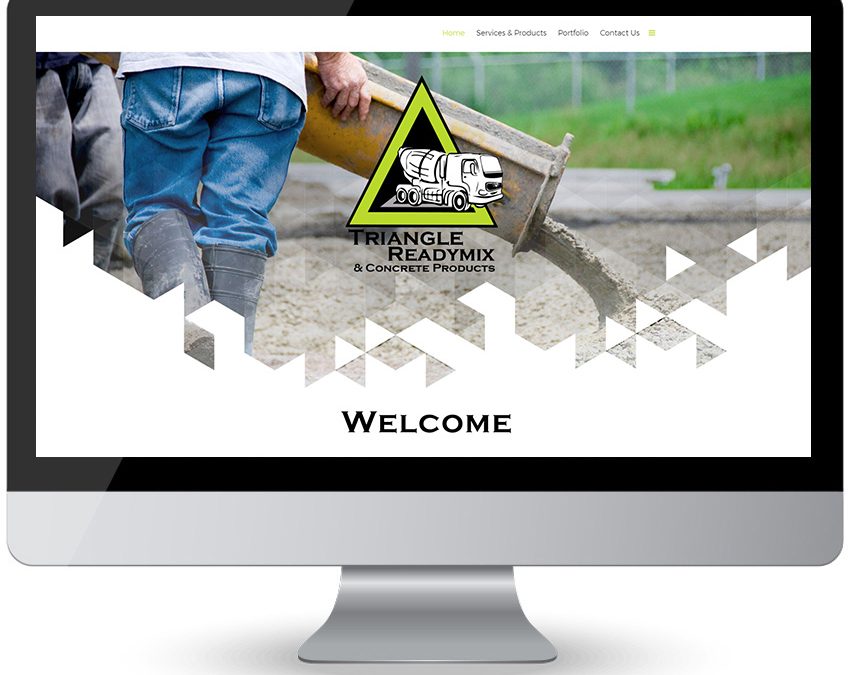 Triangle Readymix – Johannesburg Web Design