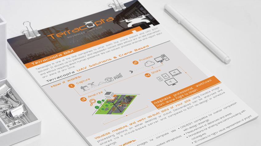 terracopta brochure design