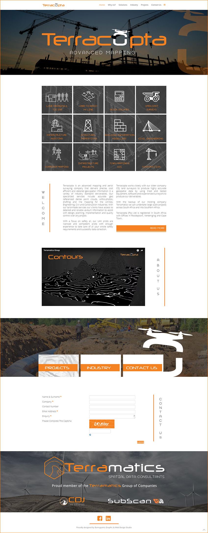 terracopta web design