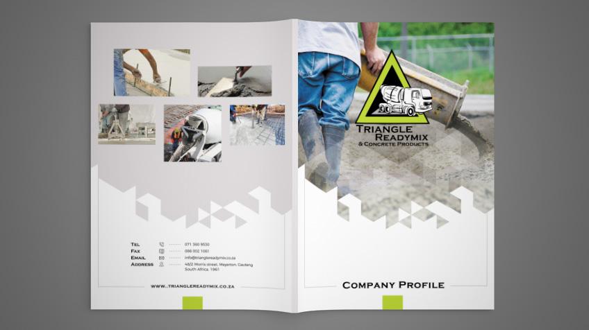Triangle Readymix – Company Profile Design
