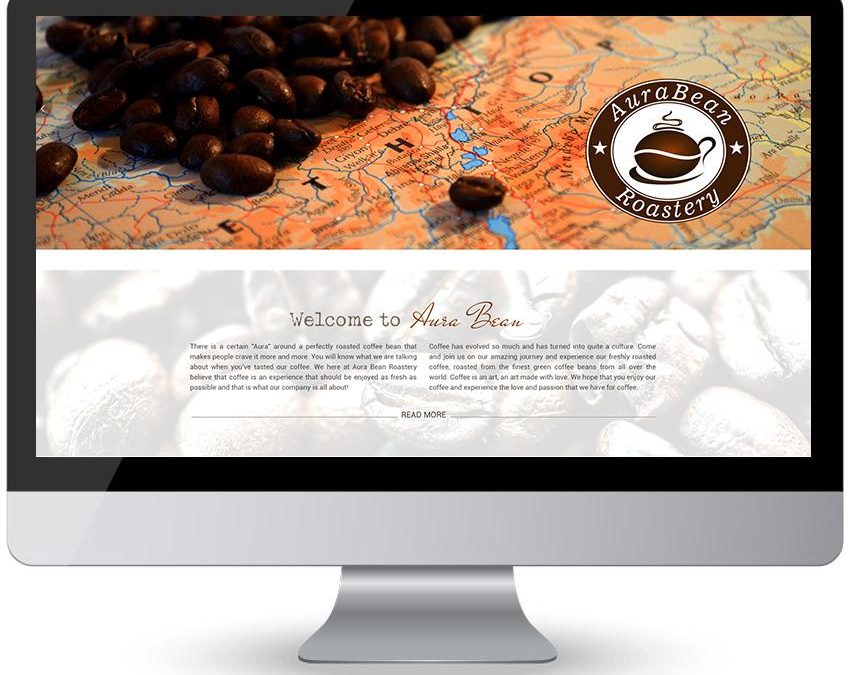 Aura Bean Roastery – Online Shop Web Design
