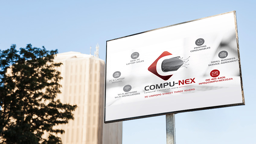 compu nex signage design