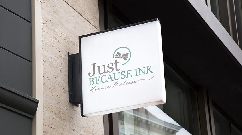 Just Because Inc – Logo and Portfolio Design