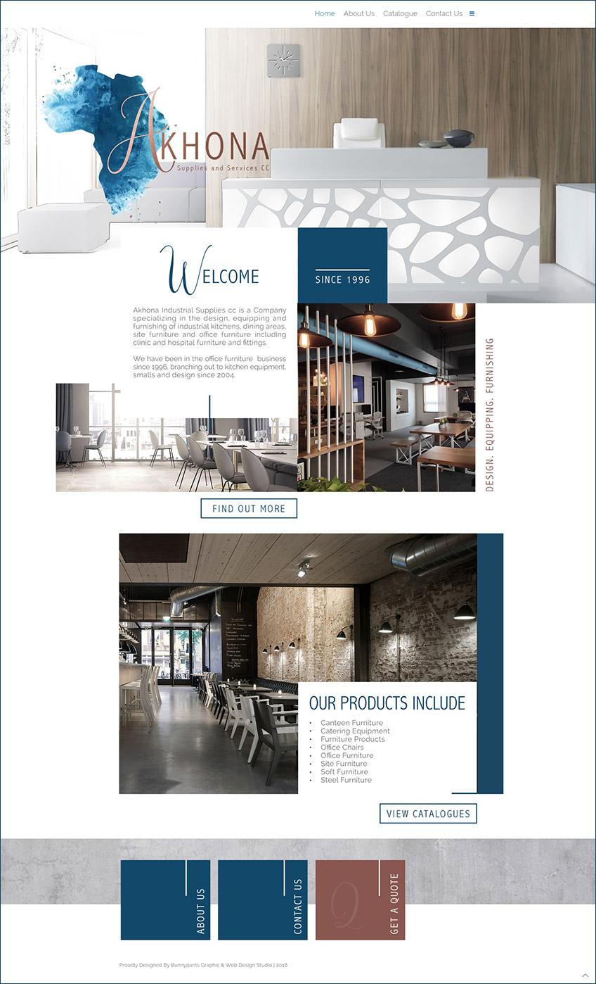 akhona web design home