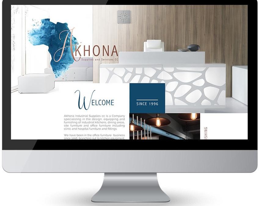 Akhona Supplies & Services – Web Design