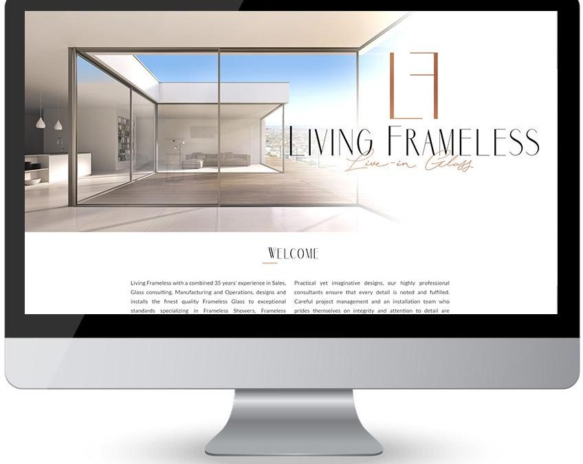 Living Frameless – Web Design