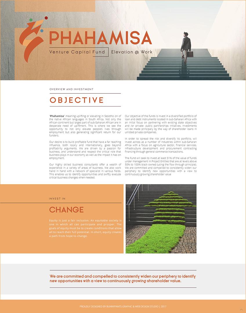 phahamisa web design overview