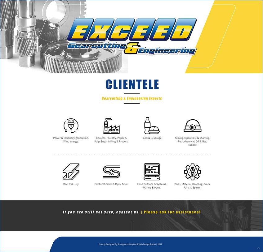 images portfolio exceed gears exceed gears web design clientele