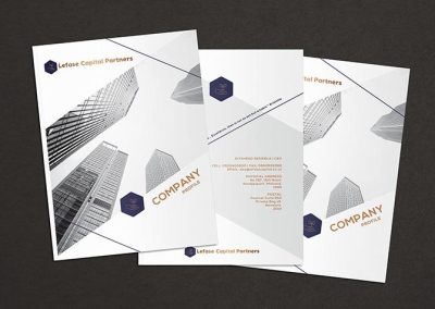 custom company profile design