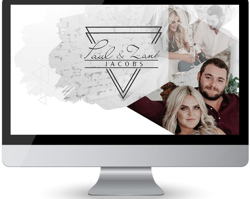 Paul & Zané – Wedding Invitation Web Design