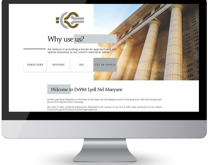 De Wet Lyell Nel & Maeyane – Attorney Web Design